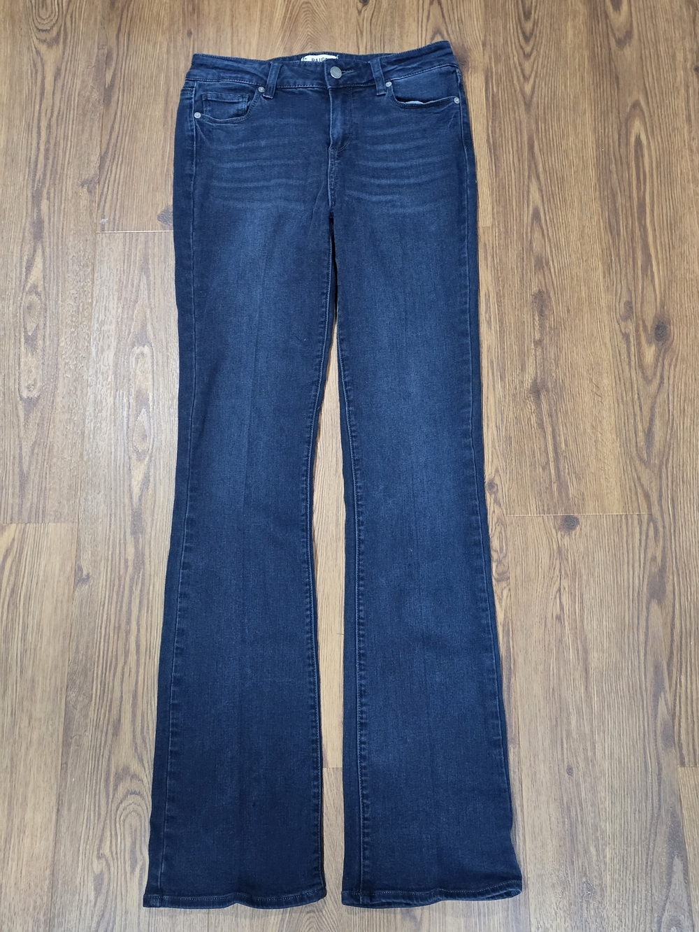 PAIGE Dark Blue Flare Jeans